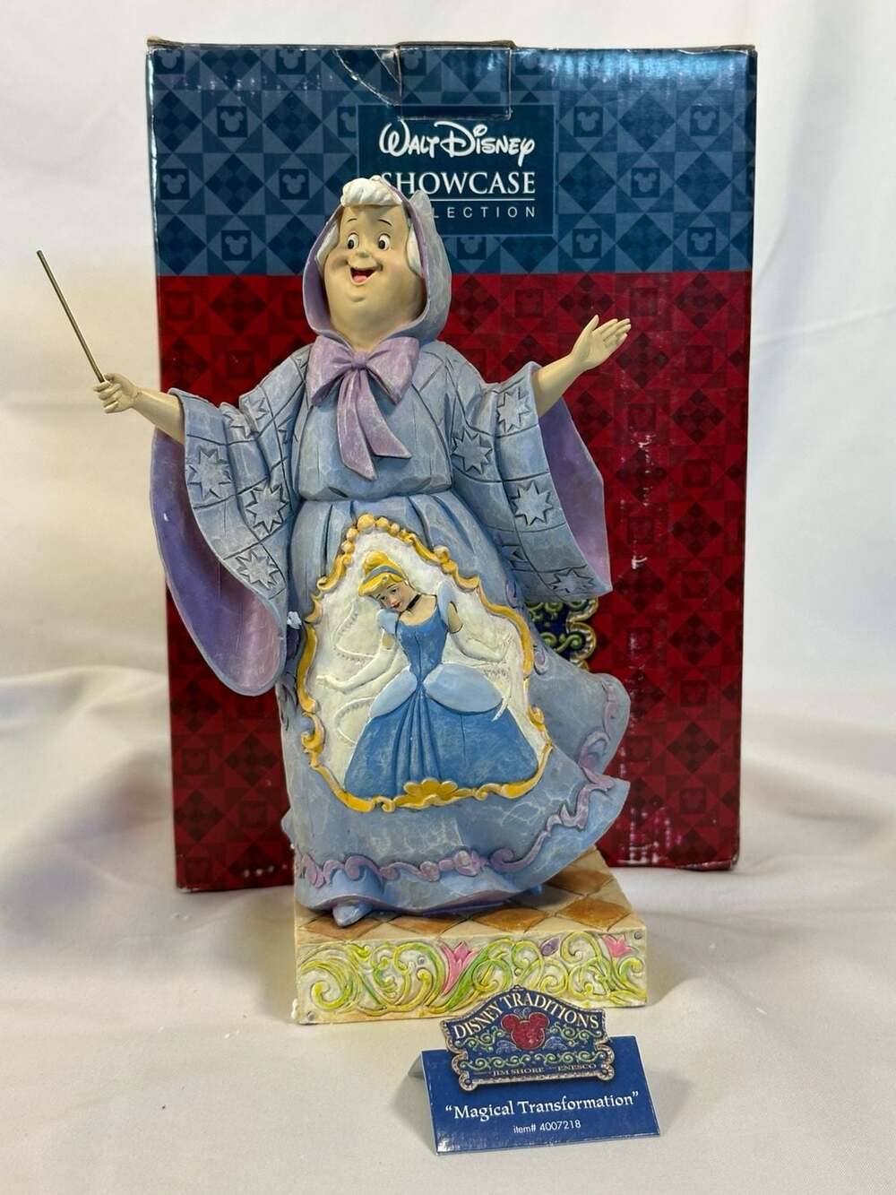Jim Shore Disney Traditions Fairy Godmother "Magical Transformation" Figurine